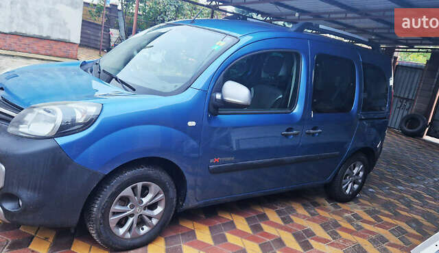 Синий Рено Кенгу, объемом двигателя 1.5 л и пробегом 290 тыс. км за 10300 $, фото 1 на Automoto.ua