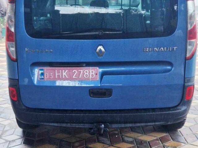 Рено Кенгу 2013 в Одессе на Automoto.ua Синий Рено Кенгу, объемом двигателя 1.5 л и пробегом 211 тыс. км за 10700 $, фото 3 на Automoto.ua