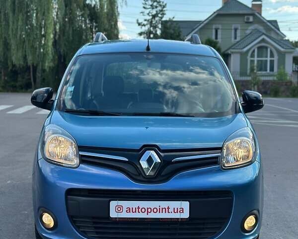 Синий Рено Кенгу, объемом двигателя 1.5 л и пробегом 208 тыс. км за 9700 $, фото 1 на Automoto.ua