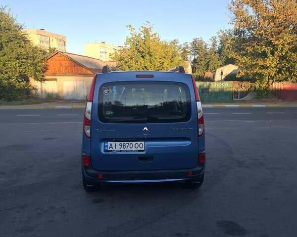 Синий Рено Кенгу, объемом двигателя 1.46 л и пробегом 270 тыс. км за 9500 $, фото 3 на Automoto.ua