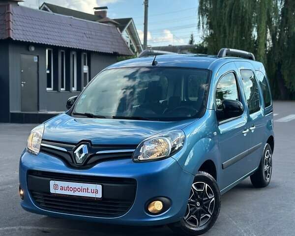 Синий Рено Кенгу, объемом двигателя 1.5 л и пробегом 208 тыс. км за 9700 $, фото 3 на Automoto.ua