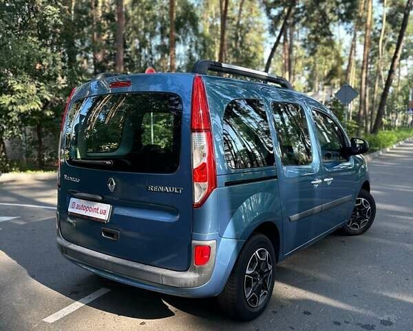 Синий Рено Кенгу, объемом двигателя 1.5 л и пробегом 208 тыс. км за 9900 $, фото 8 на Automoto.ua