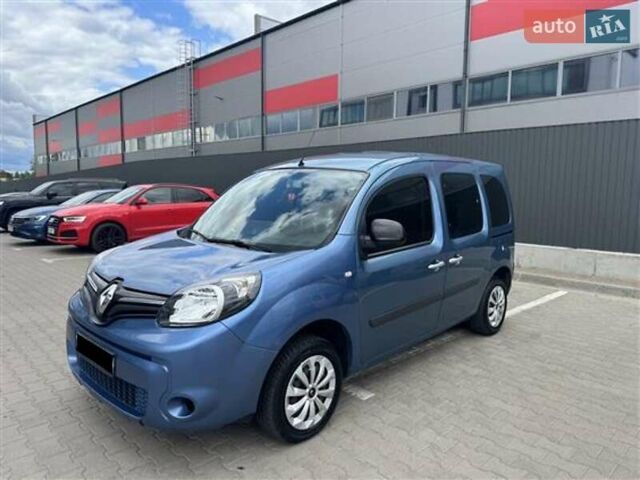Синий Рено Кенгу, объемом двигателя 1.5 л и пробегом 331 тыс. км за 9400 $, фото 7 на Automoto.ua