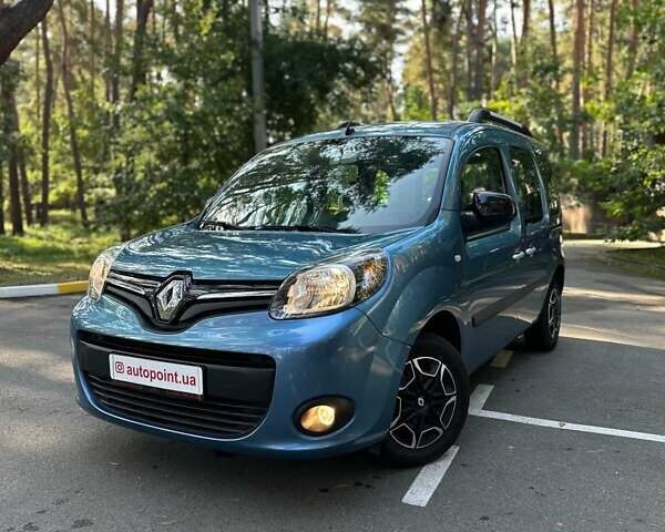 Синий Рено Кенгу, объемом двигателя 1.5 л и пробегом 208 тыс. км за 9900 $, фото 3 на Automoto.ua