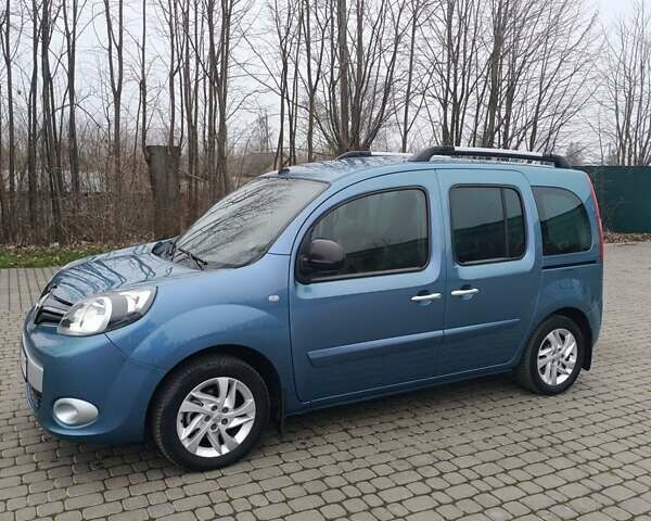 Синий Рено Кенгу, объемом двигателя 1.46 л и пробегом 265 тыс. км за 10700 $, фото 1 на Automoto.ua