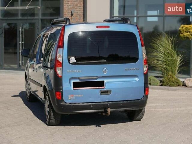 Синий Рено Кенгу, объемом двигателя 1.2 л и пробегом 110 тыс. км за 6490 $, фото 6 на Automoto.ua