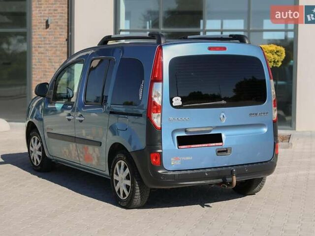 Синий Рено Кенгу, объемом двигателя 1.2 л и пробегом 110 тыс. км за 6490 $, фото 3 на Automoto.ua
