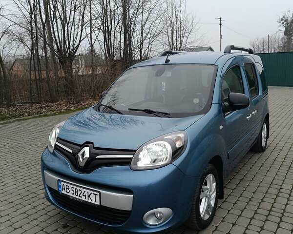 Синий Рено Кенгу, объемом двигателя 1.46 л и пробегом 265 тыс. км за 10700 $, фото 2 на Automoto.ua