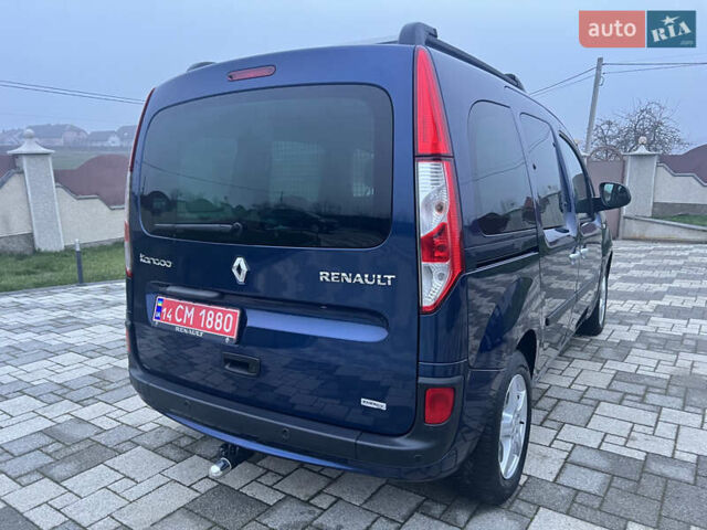Синий Рено Кенгу, объемом двигателя 1.5 л и пробегом 180 тыс. км за 12750 $, фото 3 на Automoto.ua