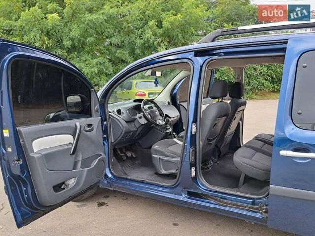 Синий Рено Кенгу, объемом двигателя 1.5 л и пробегом 190 тыс. км за 11400 $, фото 9 на Automoto.ua