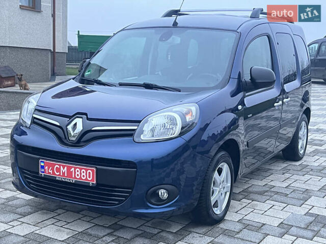 Синий Рено Кенгу, объемом двигателя 1.5 л и пробегом 180 тыс. км за 12750 $, фото 1 на Automoto.ua