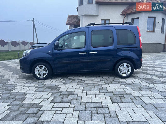 Синий Рено Кенгу, объемом двигателя 1.5 л и пробегом 180 тыс. км за 12750 $, фото 2 на Automoto.ua