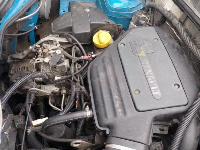 Синий Рено Кенгу, объемом двигателя 1.9 л и пробегом 218 тыс. км за 1750 $, фото 5 на Automoto.ua