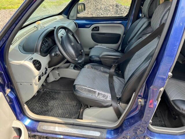 Синий Рено Кенгу, объемом двигателя 1.5 л и пробегом 290 тыс. км за 4400 $, фото 9 на Automoto.ua