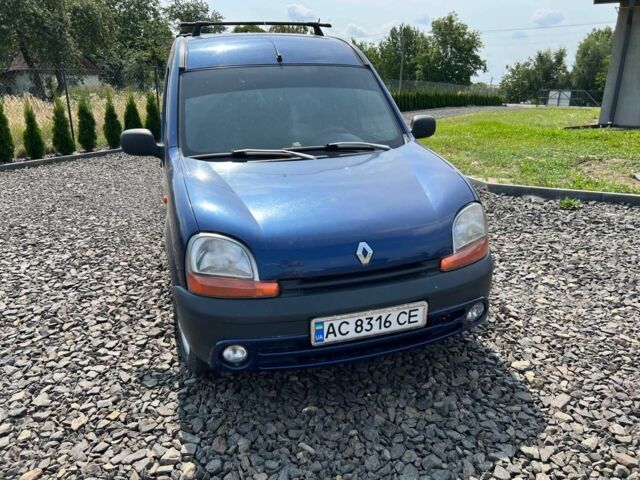 Синий Рено Кенгу, объемом двигателя 1.5 л и пробегом 290 тыс. км за 4400 $, фото 2 на Automoto.ua