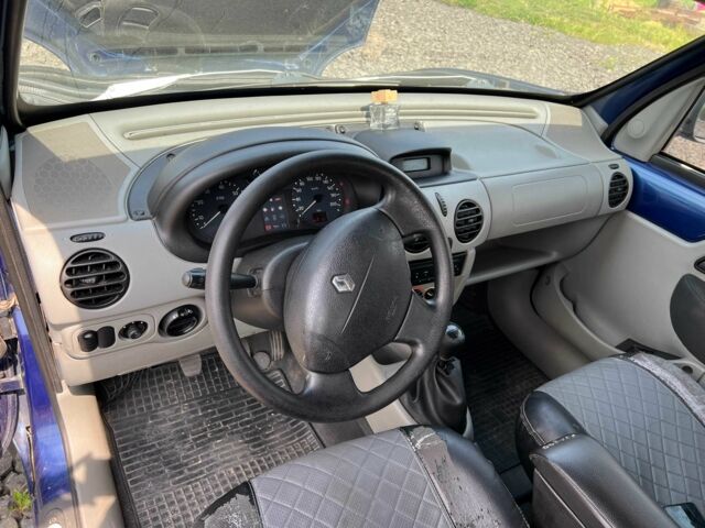 Синий Рено Кенгу, объемом двигателя 1.5 л и пробегом 290 тыс. км за 4400 $, фото 8 на Automoto.ua