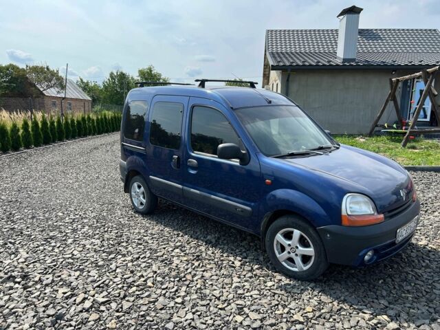 Синий Рено Кенгу, объемом двигателя 1.5 л и пробегом 290 тыс. км за 4400 $, фото 3 на Automoto.ua