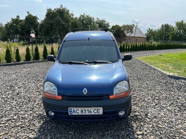 Синий Рено Кенгу, объемом двигателя 1.5 л и пробегом 290 тыс. км за 4400 $, фото 1 на Automoto.ua