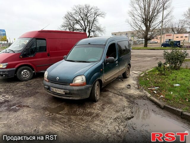 Зеленый Рено Кенгу, объемом двигателя 1.9 л и пробегом 214 тыс. км за 1500 $, фото 2 на Automoto.ua