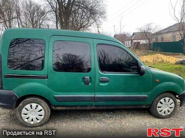 Зеленый Рено Кенгу, объемом двигателя 19 л и пробегом 210 тыс. км за 2900 $, фото 2 на Automoto.ua