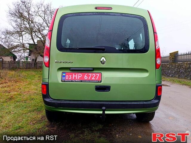 Зелений Рено Кєнгу, об'ємом двигуна 1.6 л та пробігом 224 тис. км за 6999 $, фото 3 на Automoto.ua