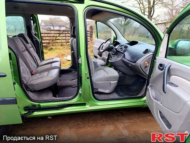 Зелений Рено Кєнгу, об'ємом двигуна 1.6 л та пробігом 224 тис. км за 6999 $, фото 10 на Automoto.ua