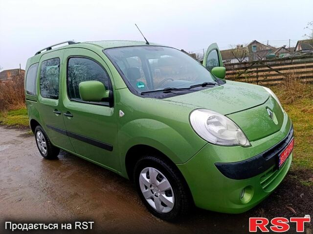 Зелений Рено Кєнгу, об'ємом двигуна 1.6 л та пробігом 224 тис. км за 6999 $, фото 1 на Automoto.ua