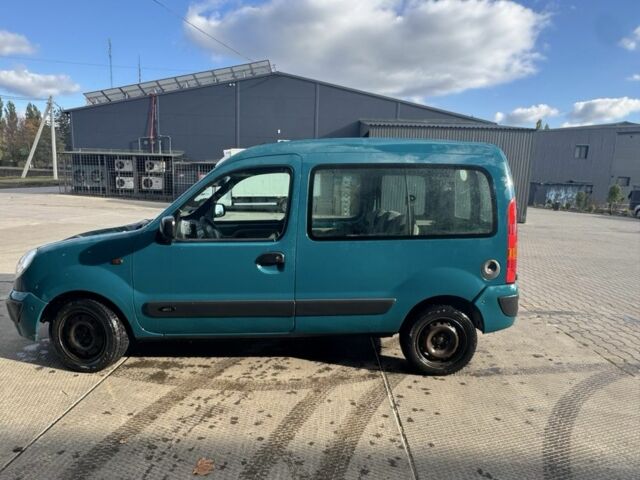 Рено Кенгу 2003 в Лозовой на Automoto.ua Зеленый Рено Кенгу, объемом двигателя 1.5 л и пробегом 300 тыс. км за 1427 $, фото 3 на Automoto.ua