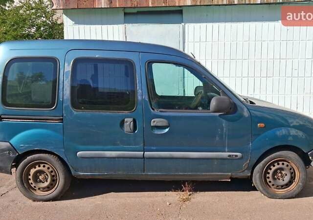 Зеленый Рено Кенгу, объемом двигателя 1.4 л и пробегом 200 тыс. км за 1500 $, фото 7 на Automoto.ua