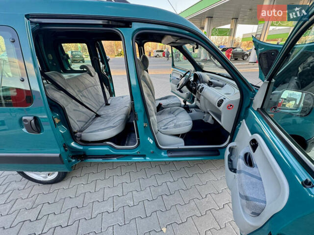 Зеленый Рено Кенгу, объемом двигателя 1.4 л и пробегом 209 тыс. км за 3600 $, фото 33 на Automoto.ua