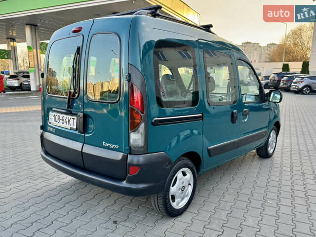 Зеленый Рено Кенгу, объемом двигателя 1.4 л и пробегом 209 тыс. км за 3600 $, фото 7 на Automoto.ua