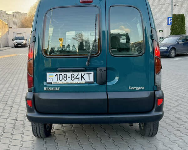 Зеленый Рено Кенгу, объемом двигателя 1.4 л и пробегом 209 тыс. км за 3600 $, фото 5 на Automoto.ua