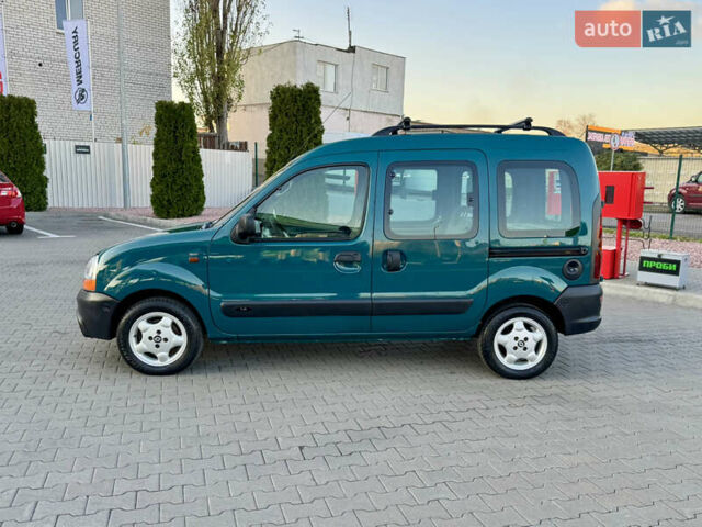 Зеленый Рено Кенгу, объемом двигателя 1.4 л и пробегом 209 тыс. км за 3600 $, фото 4 на Automoto.ua