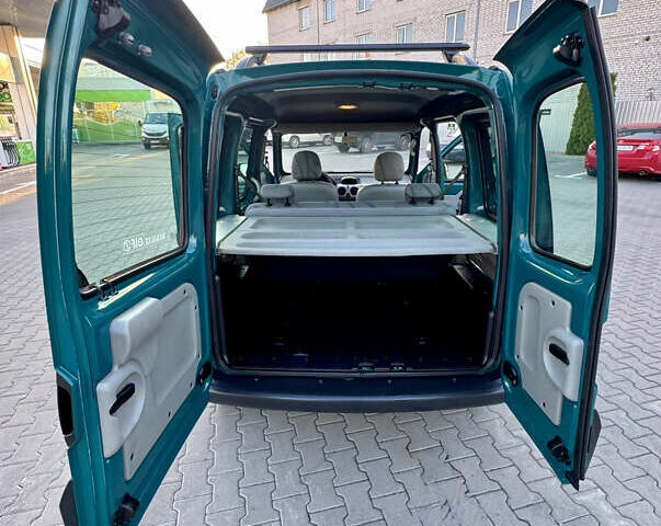 Зеленый Рено Кенгу, объемом двигателя 1.4 л и пробегом 209 тыс. км за 3600 $, фото 39 на Automoto.ua