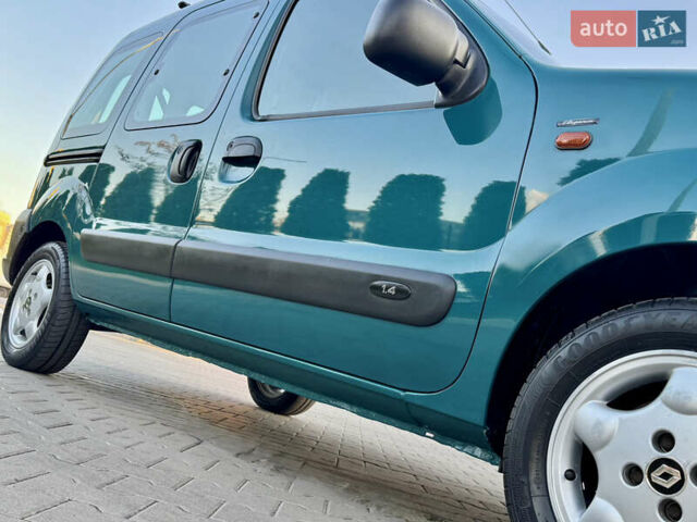 Зеленый Рено Кенгу, объемом двигателя 1.4 л и пробегом 209 тыс. км за 3600 $, фото 15 на Automoto.ua
