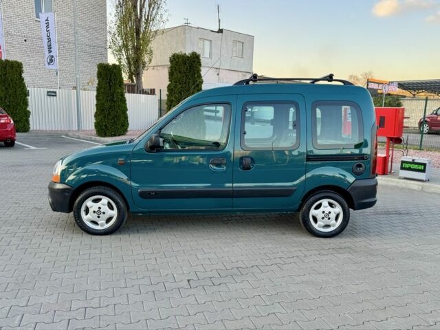 Зеленый Рено Кенгу, объемом двигателя 1.4 л и пробегом 209 тыс. км за 3600 $, фото 2 на Automoto.ua