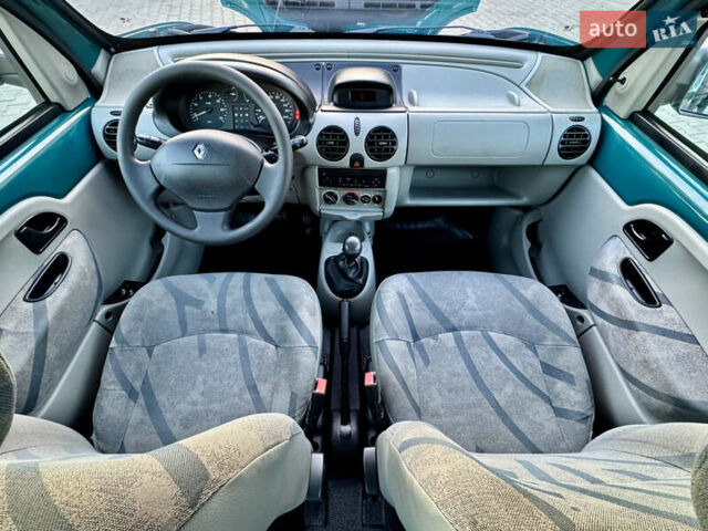 Зеленый Рено Кенгу, объемом двигателя 1.4 л и пробегом 209 тыс. км за 3600 $, фото 21 на Automoto.ua
