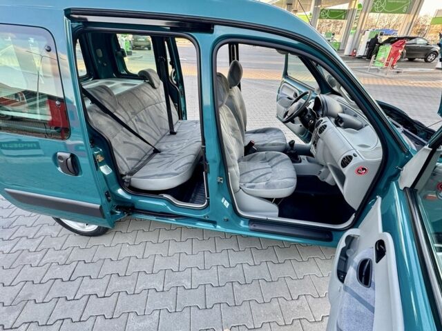 Зеленый Рено Кенгу, объемом двигателя 1.4 л и пробегом 209 тыс. км за 3600 $, фото 21 на Automoto.ua