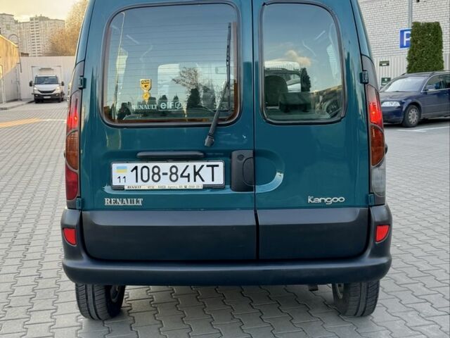 Зеленый Рено Кенгу, объемом двигателя 1.4 л и пробегом 209 тыс. км за 3600 $, фото 7 на Automoto.ua