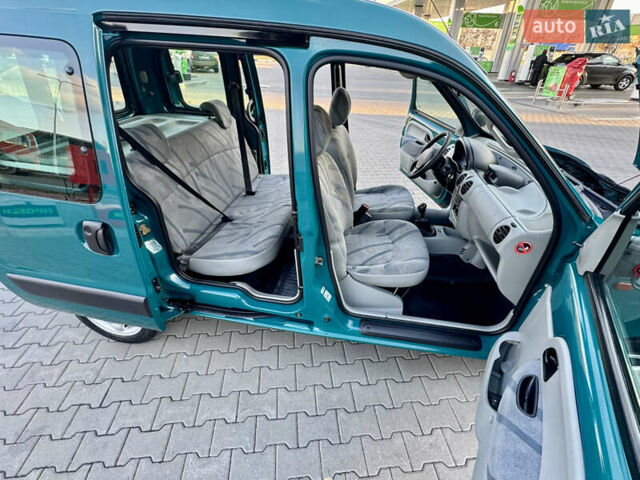 Зеленый Рено Кенгу, объемом двигателя 1.4 л и пробегом 209 тыс. км за 3600 $, фото 28 на Automoto.ua