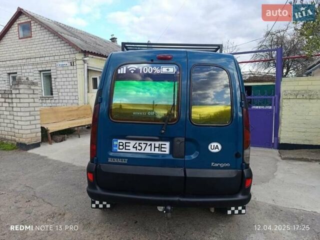 Зеленый Рено Кенгу, объемом двигателя 1.9 л и пробегом 200 тыс. км за 3500 $, фото 2 на Automoto.ua