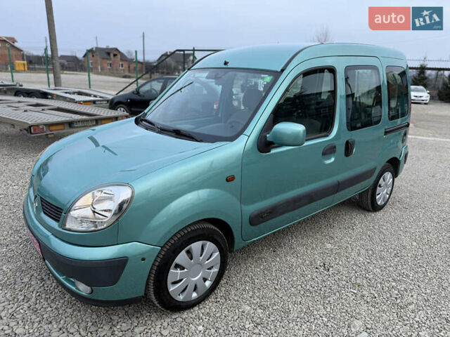 Зеленый Рено Кенгу, объемом двигателя 1.6 л и пробегом 166 тыс. км за 4999 $, фото 15 на Automoto.ua