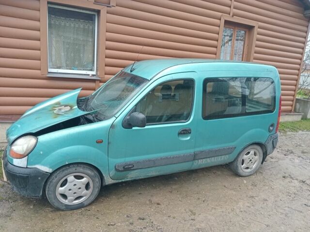 Зеленый Рено Кенгу, объемом двигателя 1.5 л и пробегом 280 тыс. км за 1799 $, фото 1 на Automoto.ua