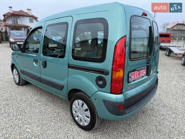 Зеленый Рено Кенгу, объемом двигателя 1.6 л и пробегом 166 тыс. км за 4999 $, фото 12 на Automoto.ua