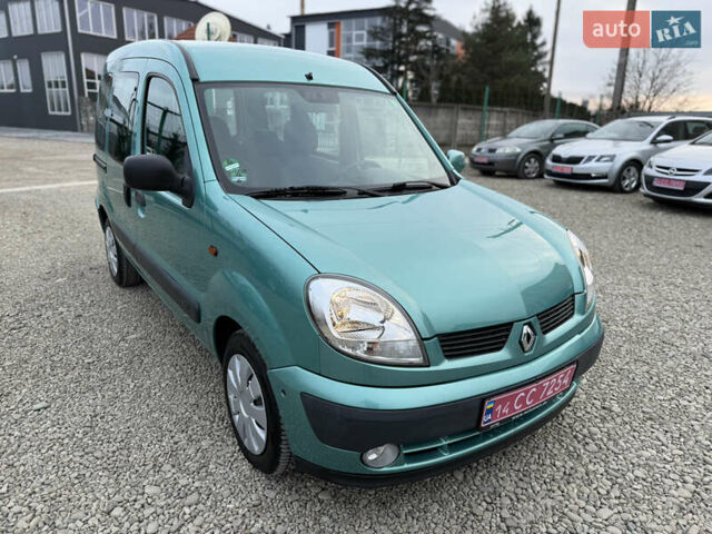Зеленый Рено Кенгу, объемом двигателя 1.6 л и пробегом 166 тыс. км за 4999 $, фото 4 на Automoto.ua