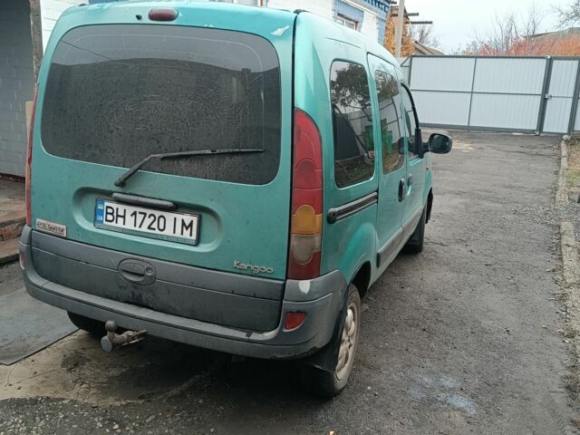 Зеленый Рено Кенгу, объемом двигателя 1.5 л и пробегом 345 тыс. км за 2000 $, фото 2 на Automoto.ua