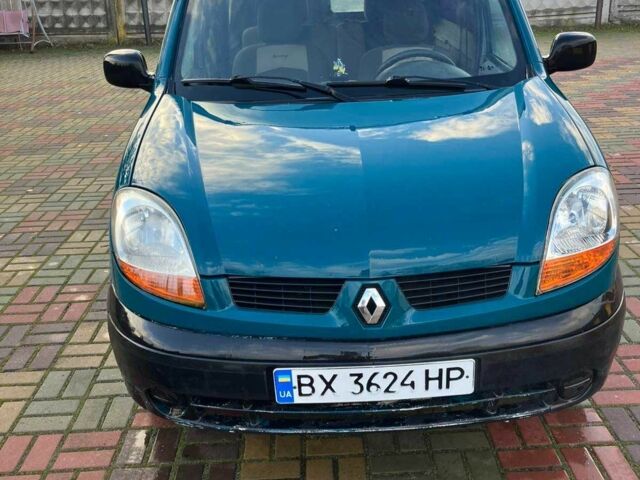 Зеленый Рено Кенгу, объемом двигателя 1.5 л и пробегом 270 тыс. км за 2800 $, фото 2 на Automoto.ua