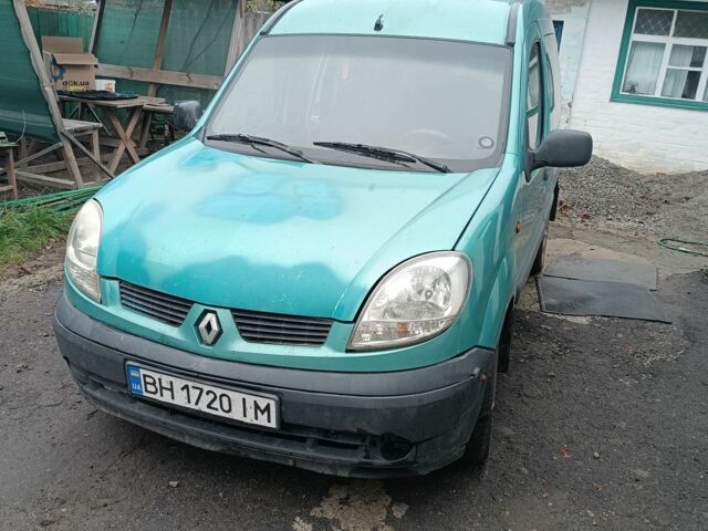 Зеленый Рено Кенгу, объемом двигателя 1.5 л и пробегом 345 тыс. км за 2000 $, фото 1 на Automoto.ua