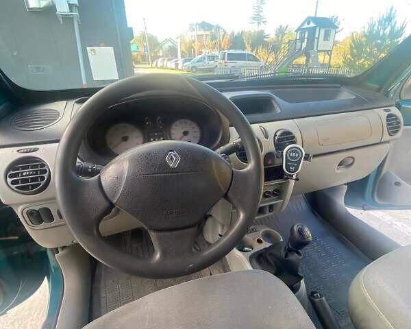 Рено Кенгу 2004 в Львове на Automoto.ua Зеленый Рено Кенгу, объемом двигателя 1.2 л и пробегом 197 тыс. км за 3700 $, фото 15 на Automoto.ua
