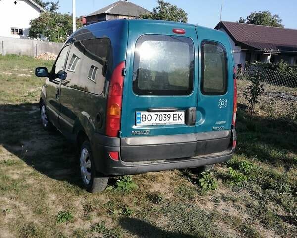 Зеленый Рено Кенгу, объемом двигателя 1.46 л и пробегом 228 тыс. км за 3500 $, фото 3 на Automoto.ua